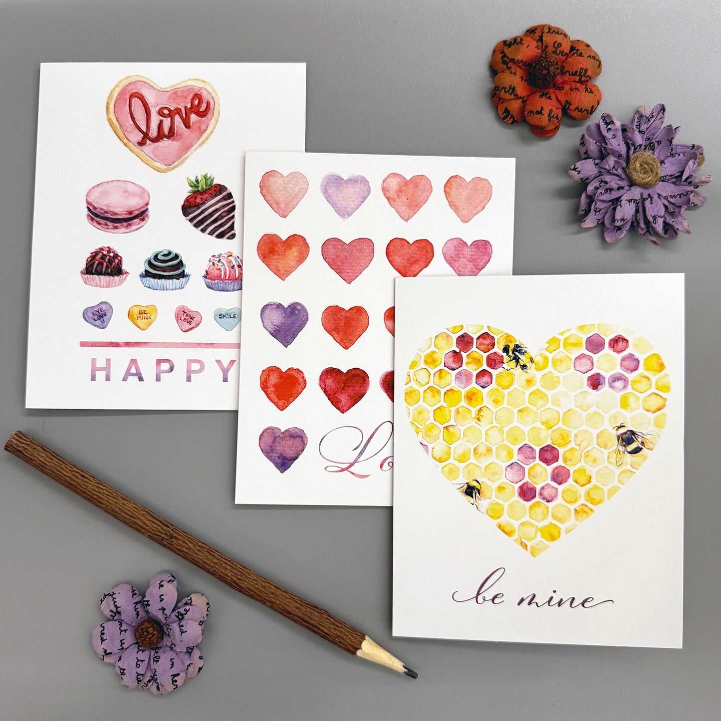 Love and Friendship Note Card Set