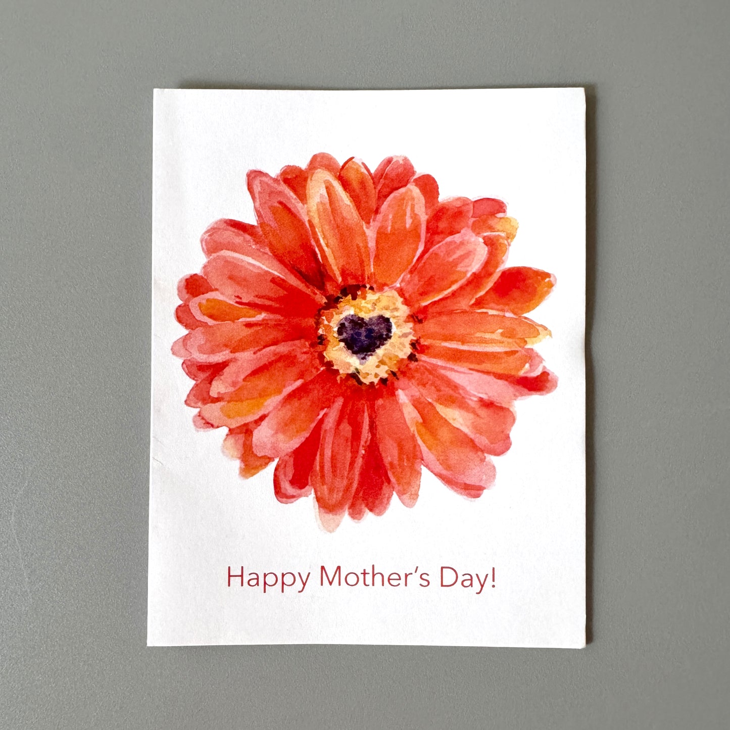 Mother's Day Card - Gerbera Daisy