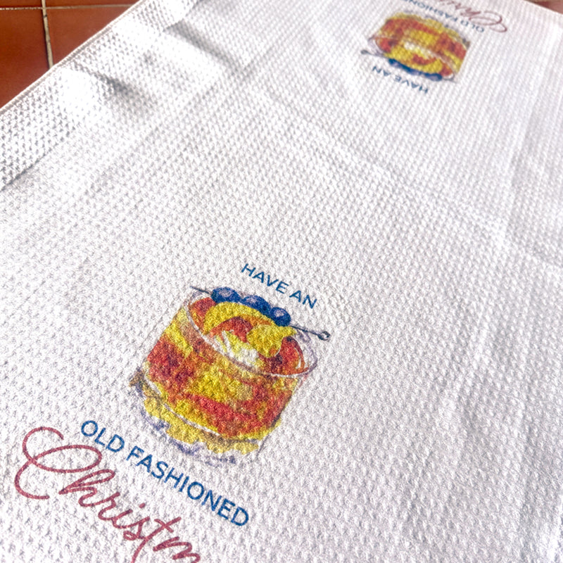 Old Fashioned Christmas Towel