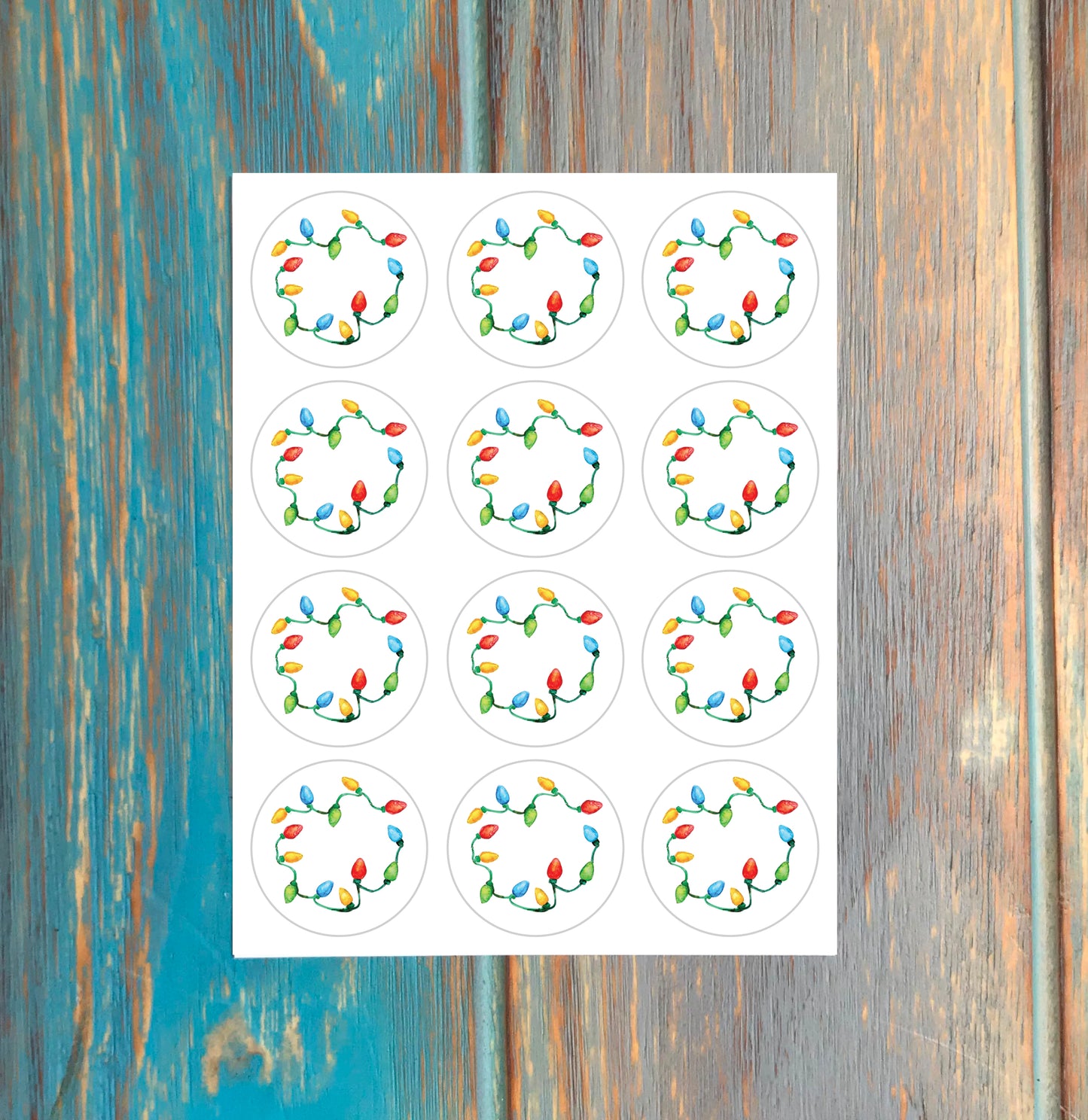 Reindeer in Glasses Note Card Set
