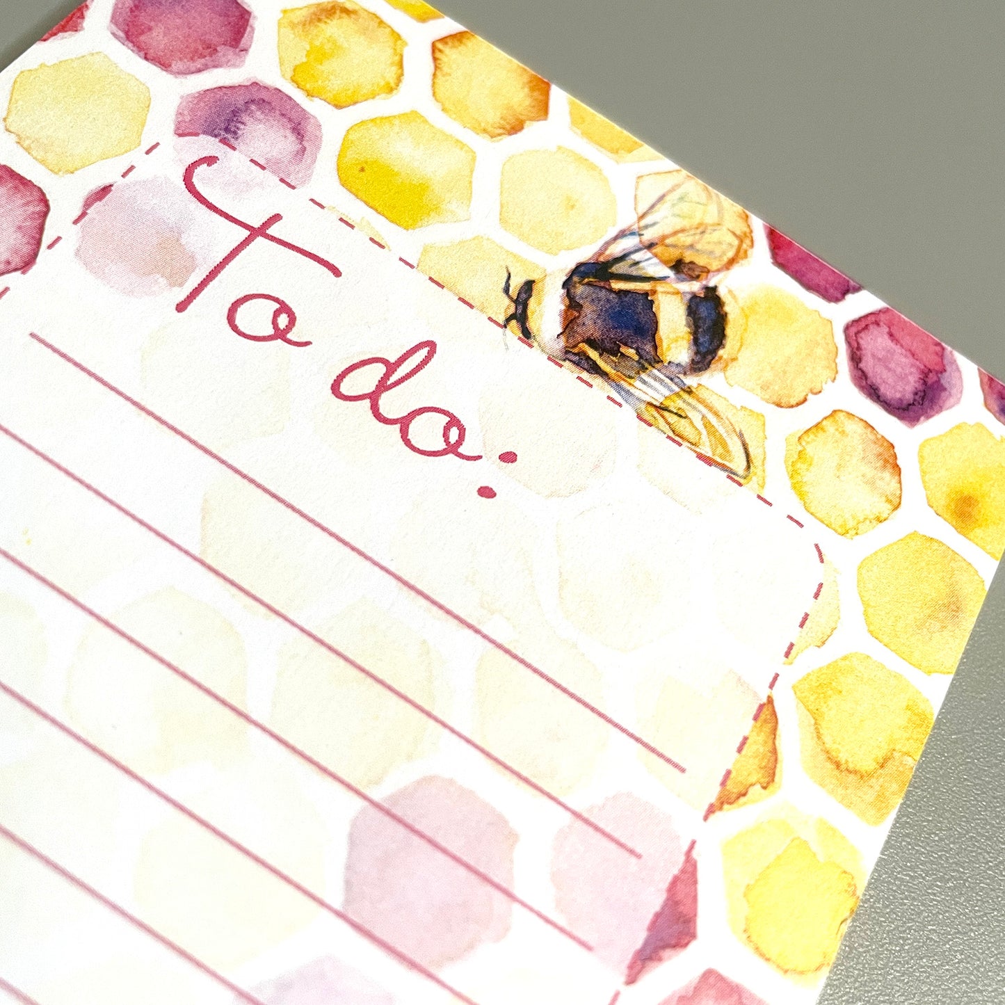 Busy Bees To Do Lined Notepad