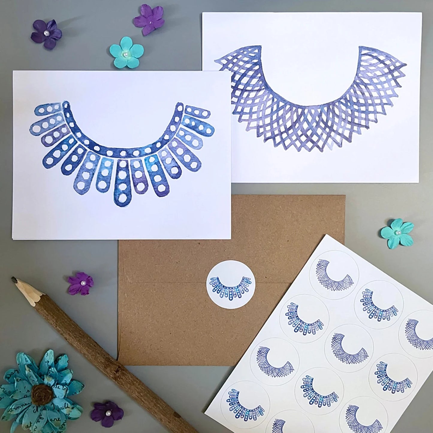 RBG Note Card Set