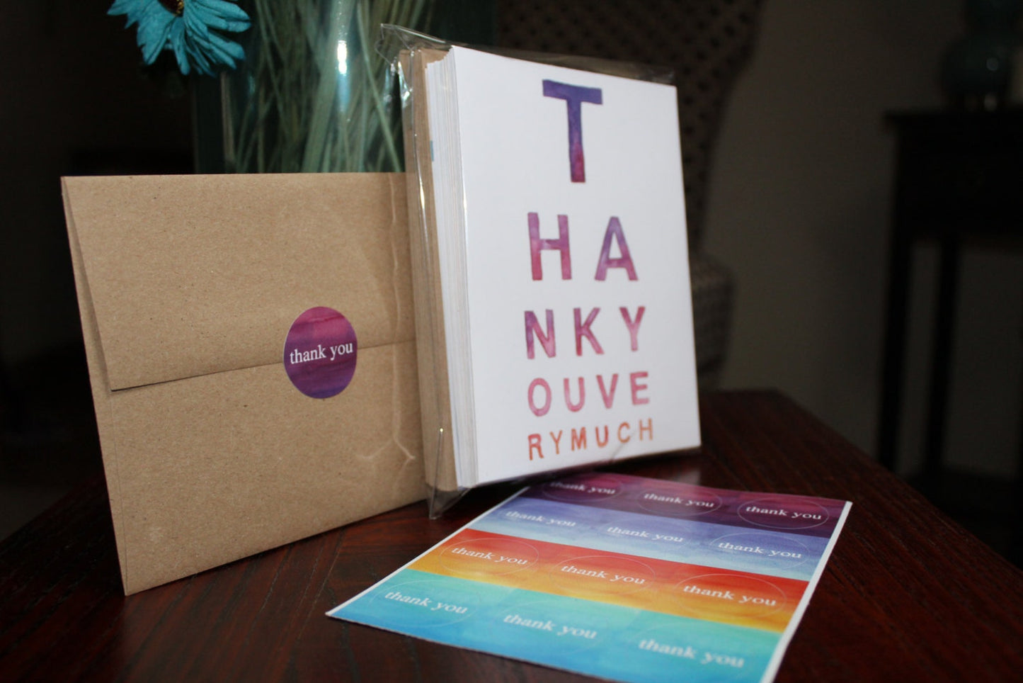 Thank You Very Much Card Set
