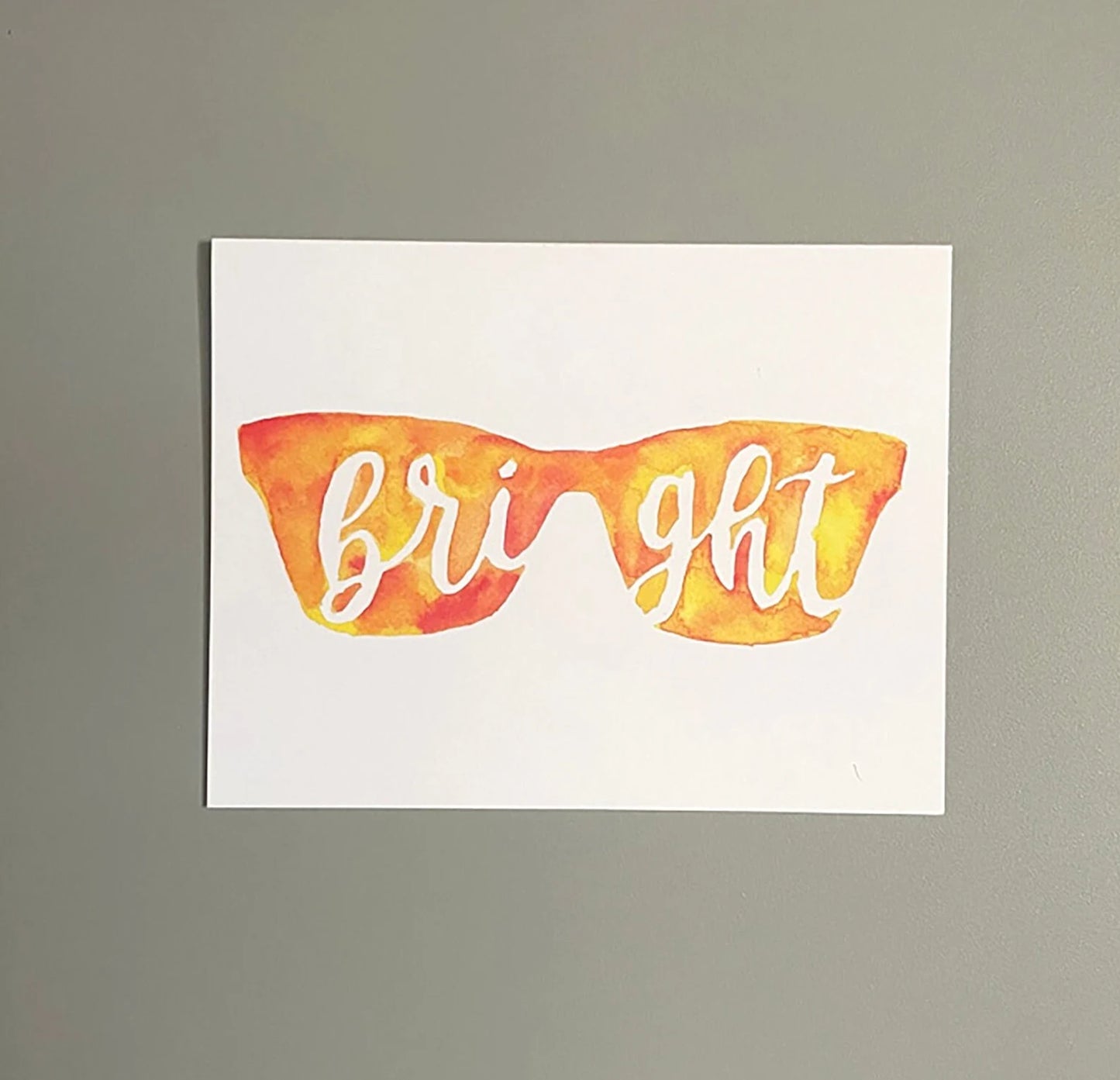 Bright Sunglasses Note Card Set