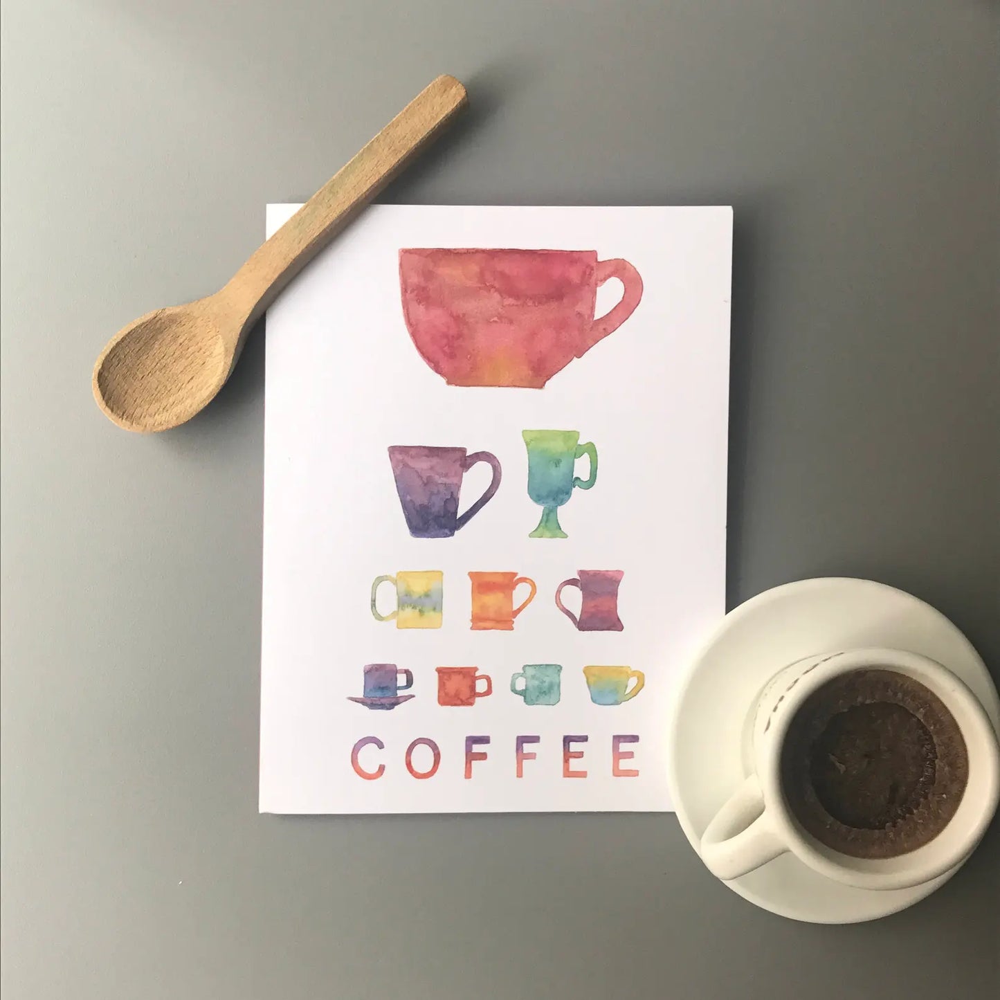 Eye Love Coffee Note Card Set