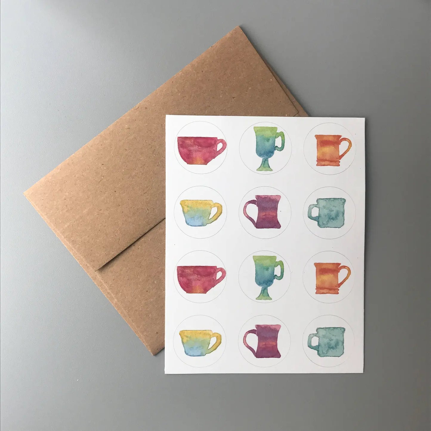 Eye Love Coffee Note Card Set