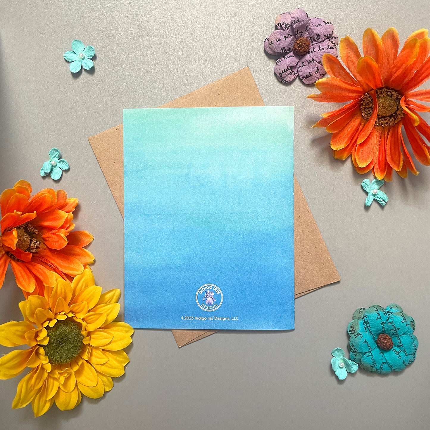 Floral Graduation Card