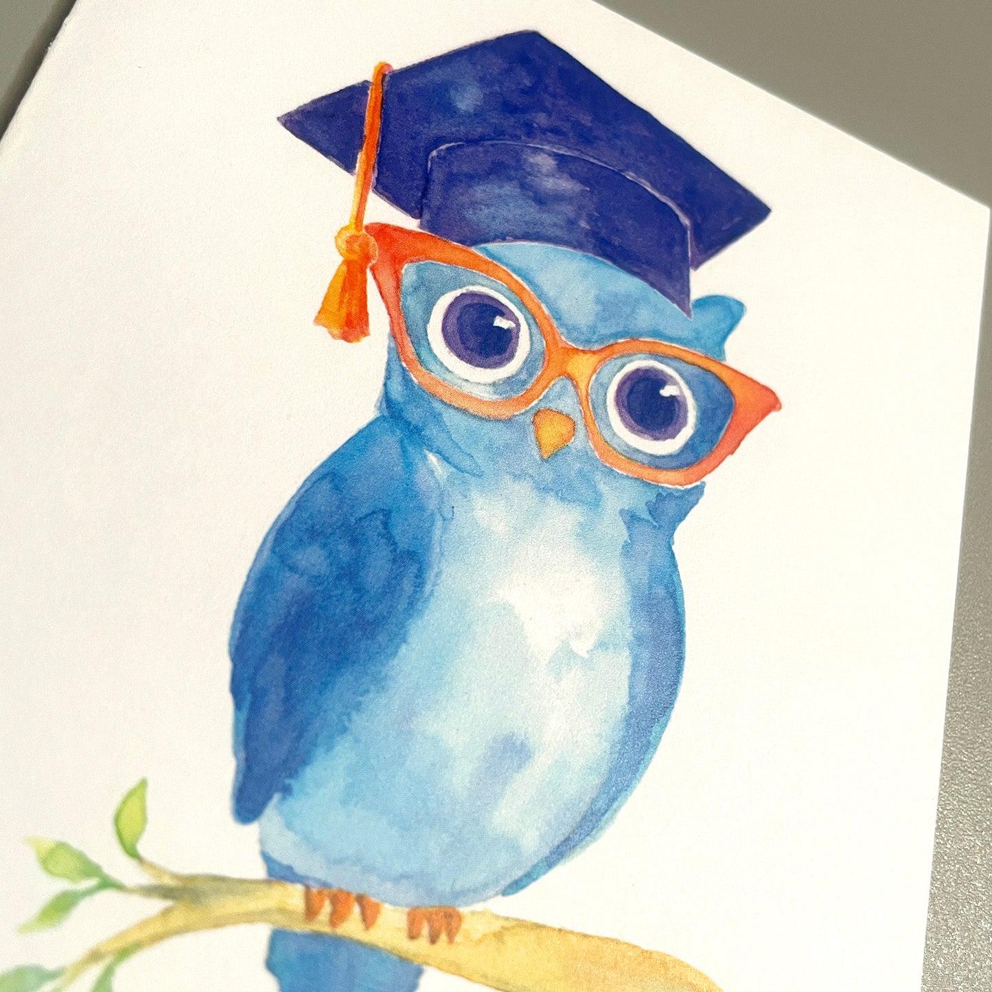 Owl Graduation Card