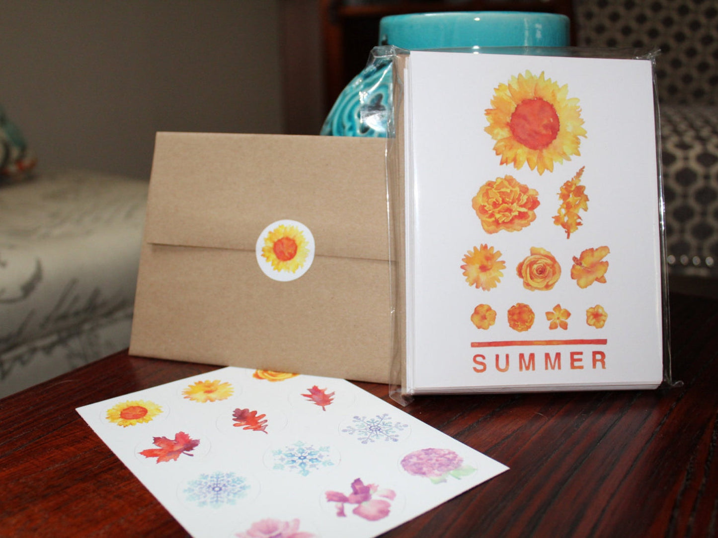 Seasonal Eye Chart Card Set