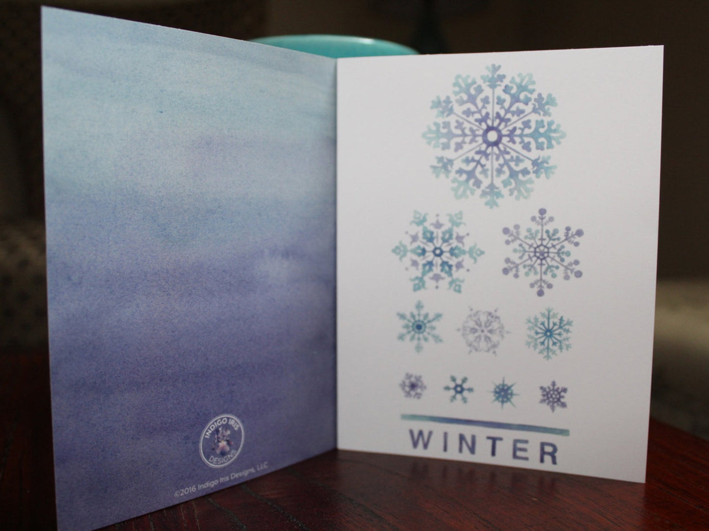 Seasonal Eye Chart Card Set