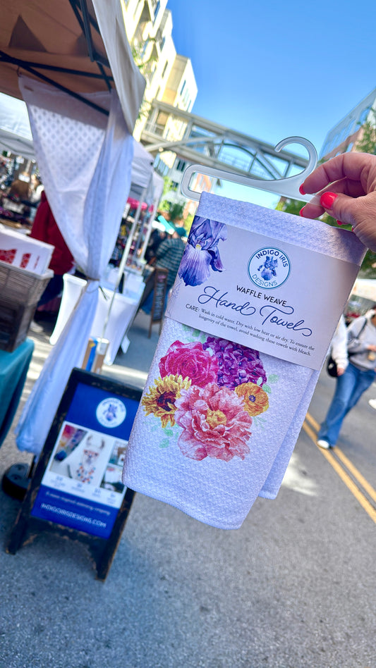 Floral Hand Towel