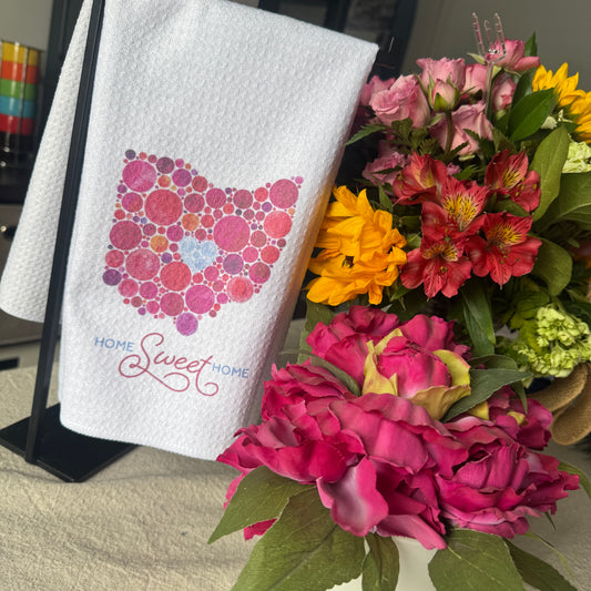 Ohio Home Sweet Home Towel