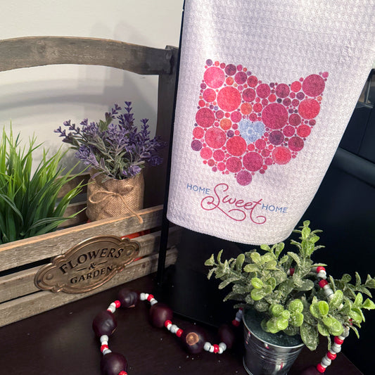 Ohio Home Sweet Home Towel