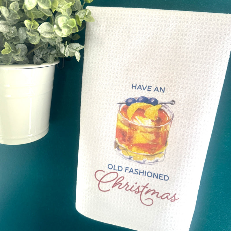 Old Fashioned Christmas Towel