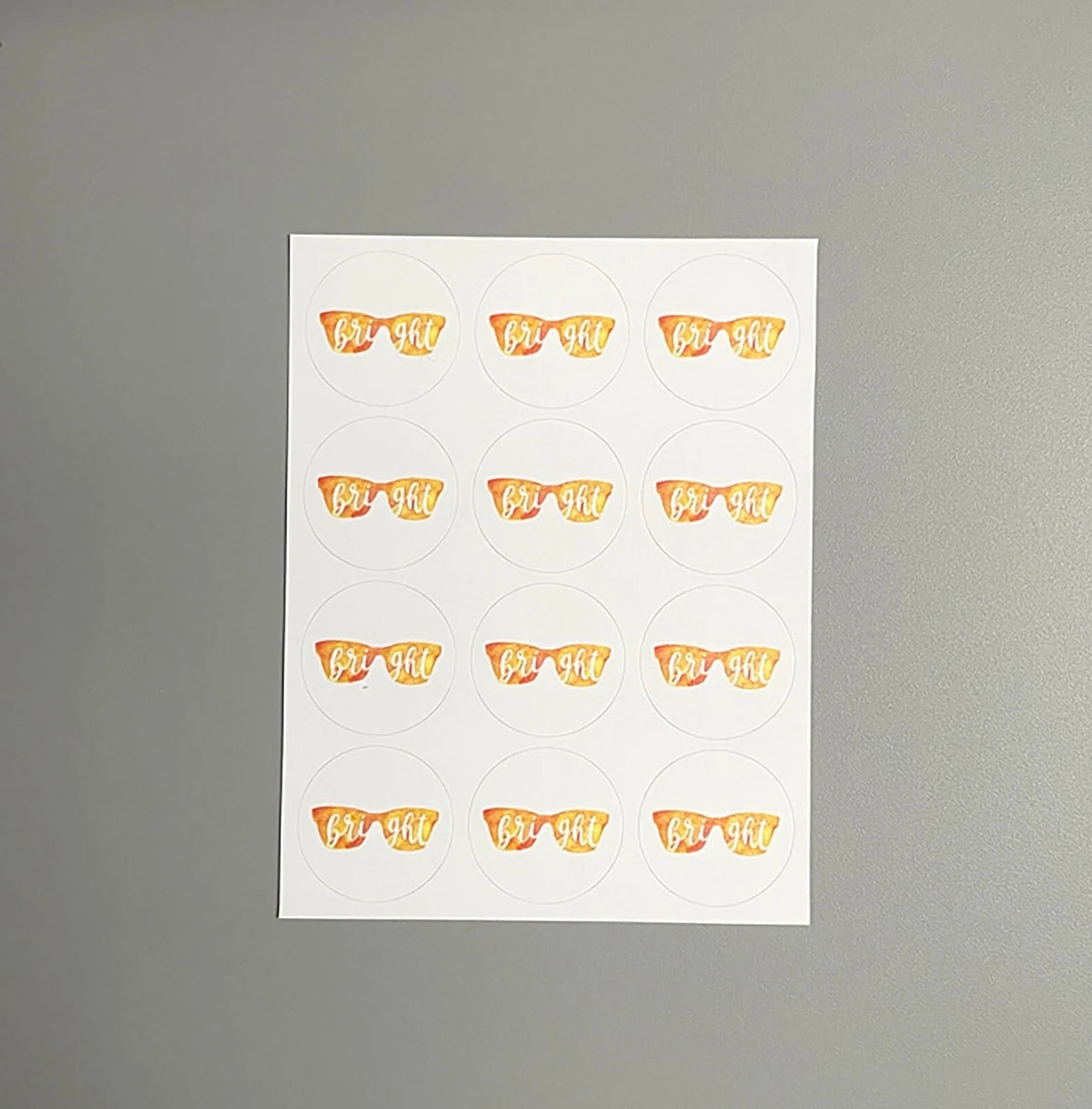 Bright Sunglasses Note Card Set