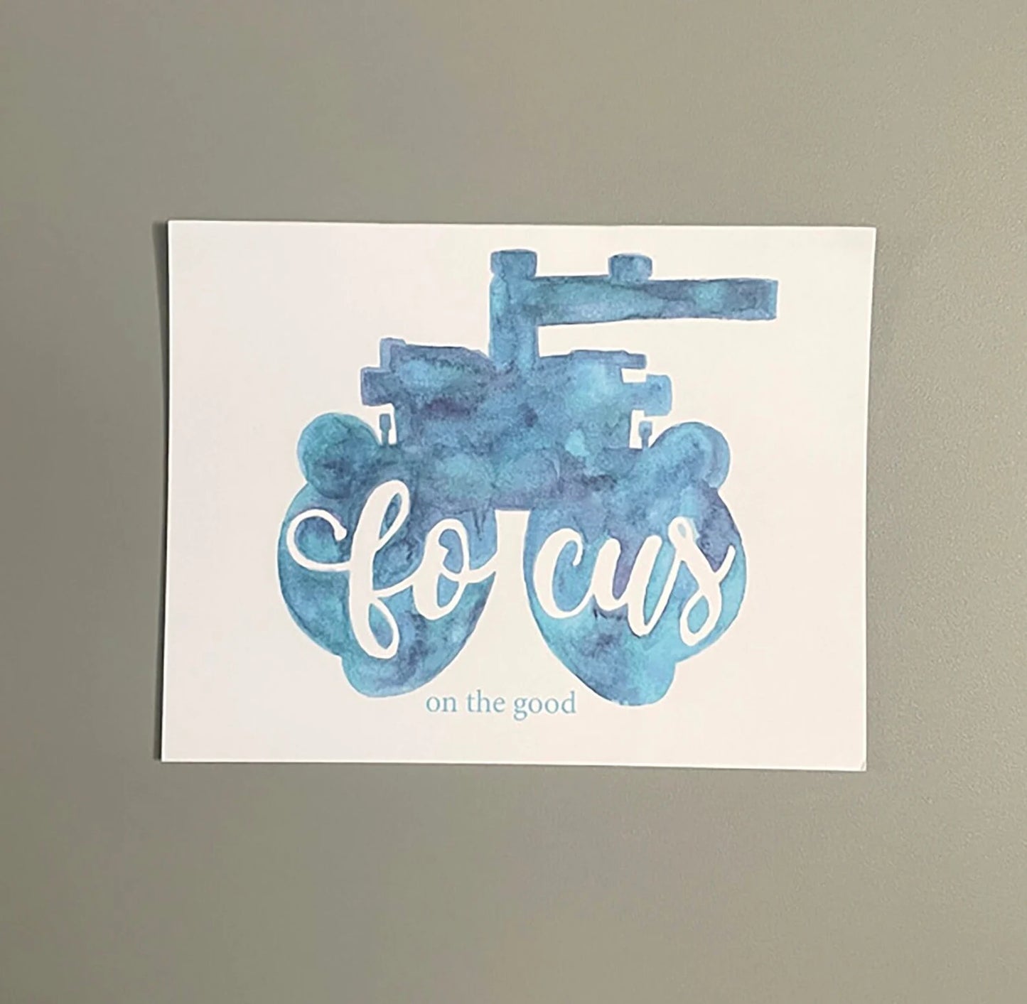 Focus on the Good Note Card Set
