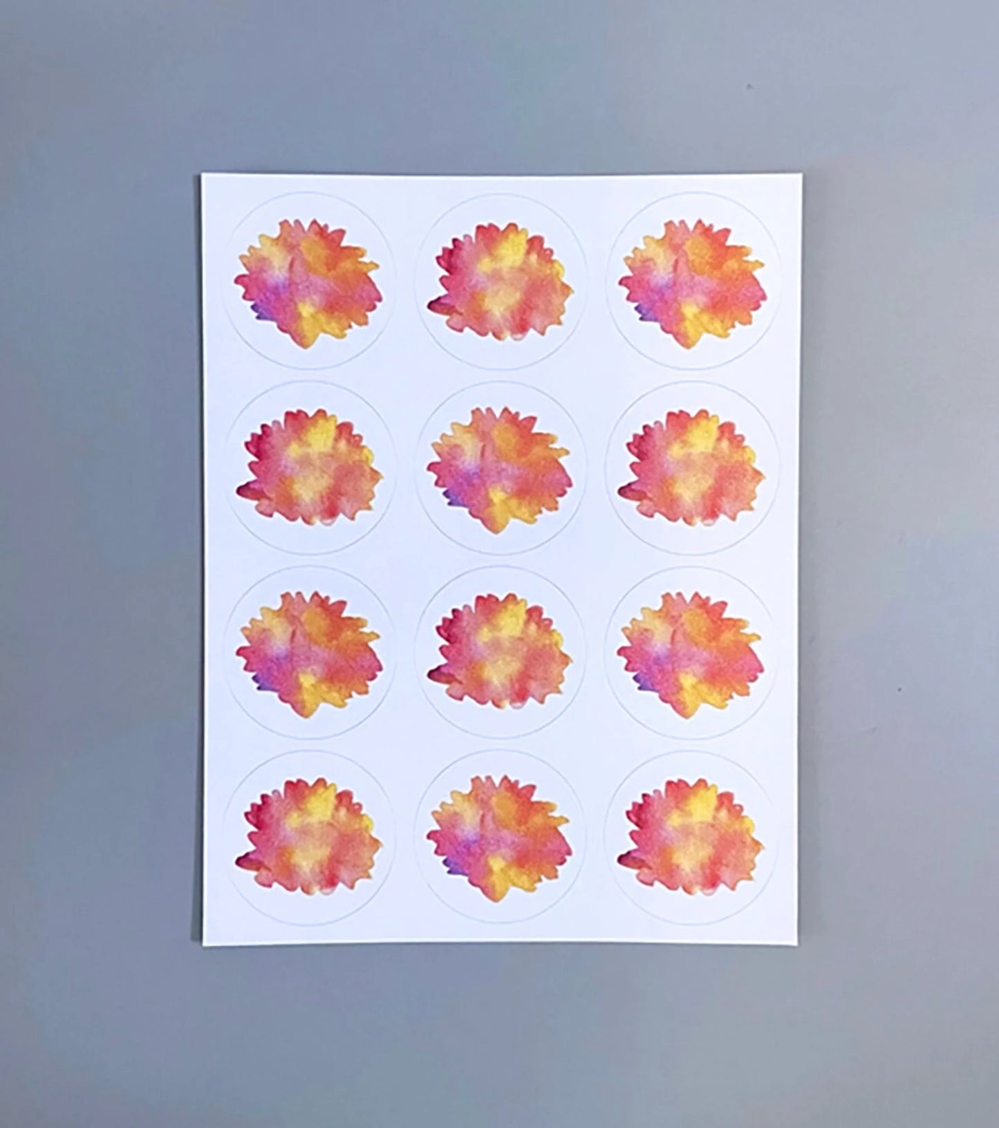 Happy Flowers Note Card Set
